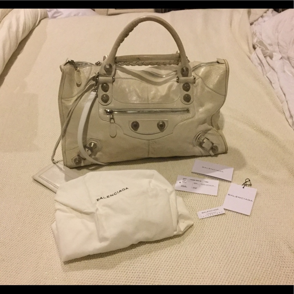 Balenciaga motorcycle bag